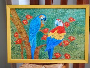 peinture de Josette Bude Laurent